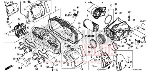 FILTRE A AIR CB1100CAK de 2019